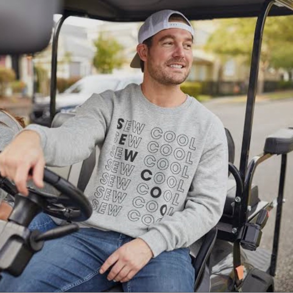 Sewing Down South Sew Cool Crewneck Sweatshirt